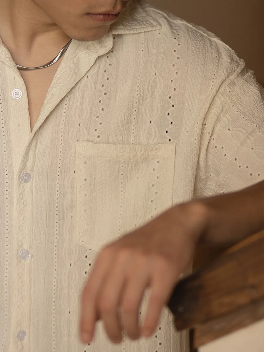 VeraMonti – Jacquard Men's Shirt