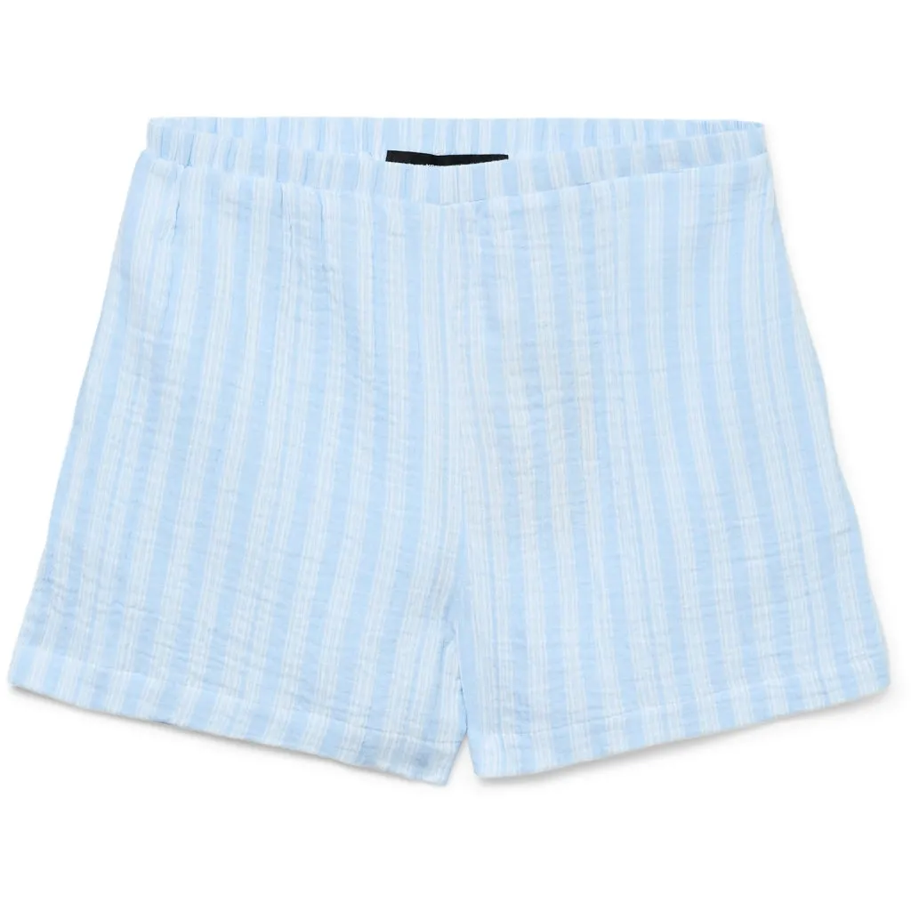 VERO MODA dame shorts VMNANNA - Airy Blue Snow White