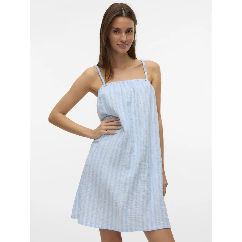 VERO MODA dame shorts VMNANNA - Airy Blue Snow White