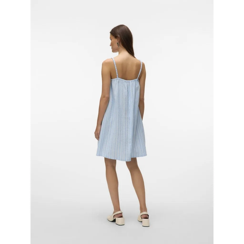 VERO MODA dame shorts VMNANNA - Airy Blue Snow White