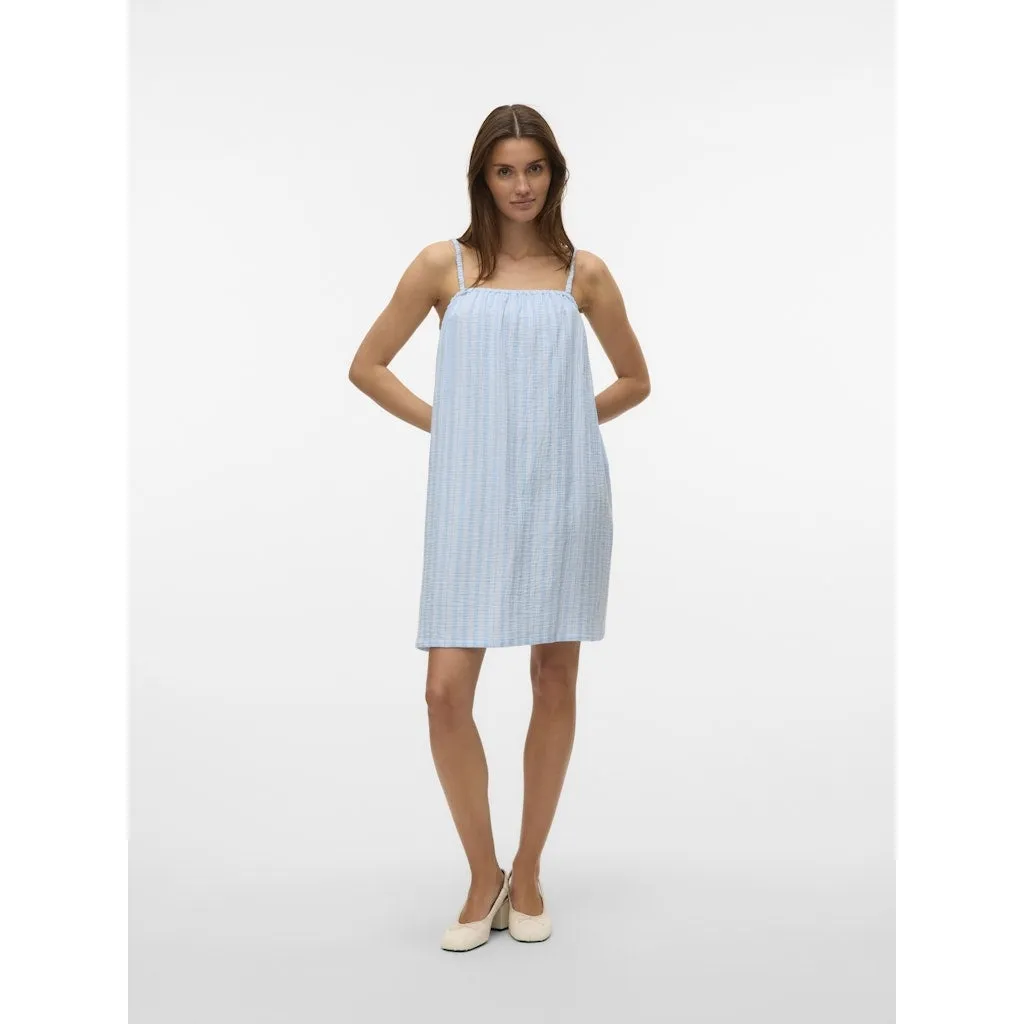 VERO MODA dame shorts VMNANNA - Airy Blue Snow White
