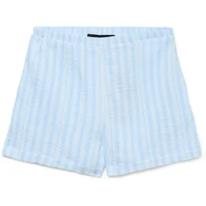 VERO MODA dame shorts VMNANNA - Airy Blue Snow White