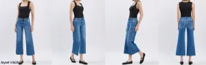 Vervet High Rise Wide Leg Center Seam Denim