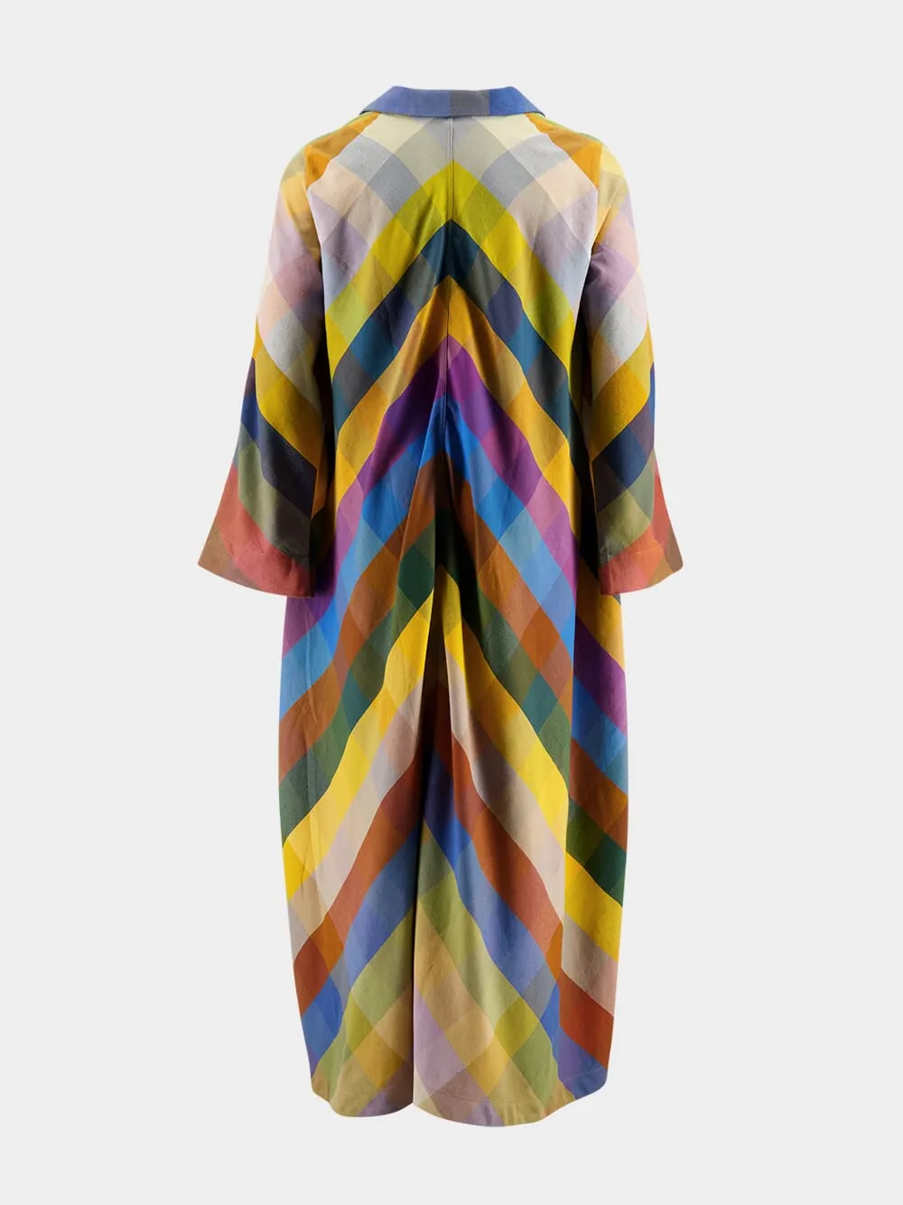 Vibrant V-Neck Maxi Dress