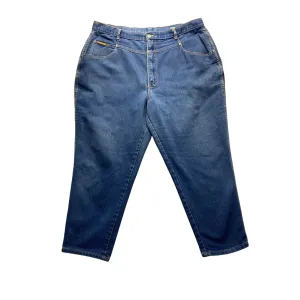 Vintage Gitano Womens 40 Short Blue Denim Jeans Relaxed Fit #7243