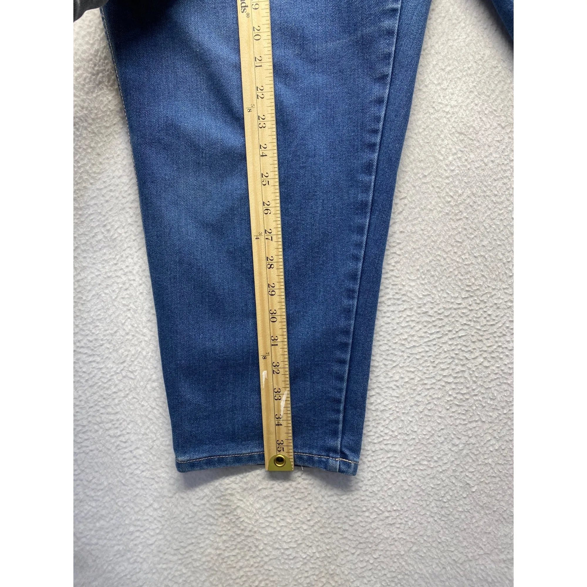 Vintage Gitano Womens 40 Short Blue Denim Jeans Relaxed Fit #7243
