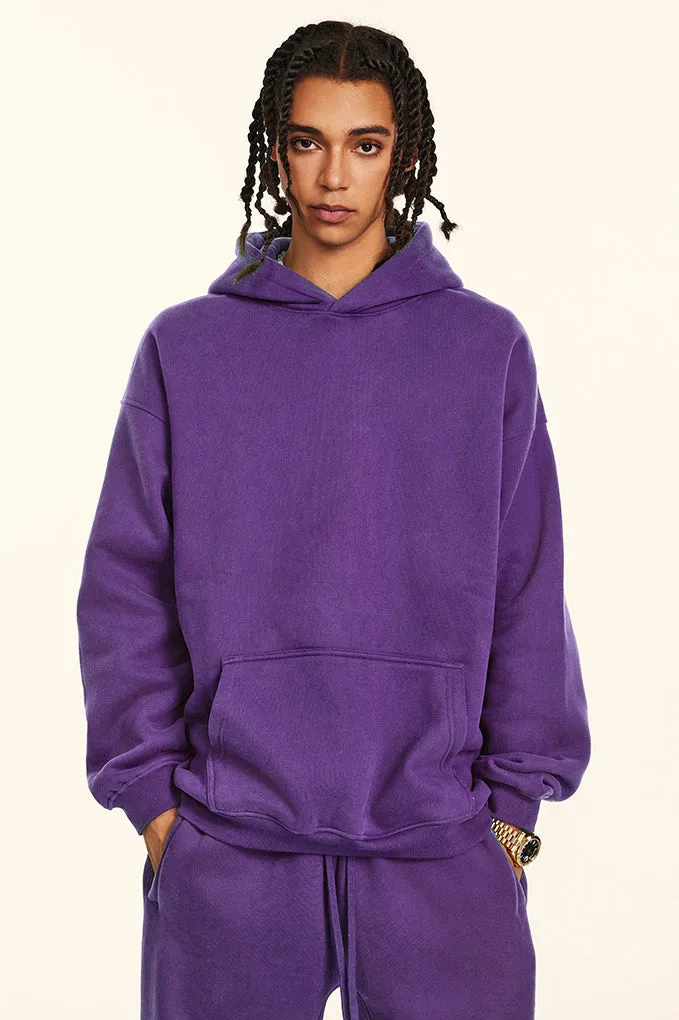 Void Purple Oversized Hoodie and Jogger Set