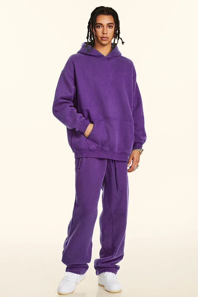 Void Purple Oversized Hoodie and Jogger Set