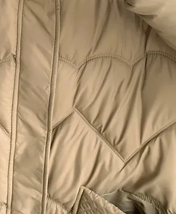 Water-resistant and Windproof Relaxed-fit Padded Zip-up Puffer Jacket
