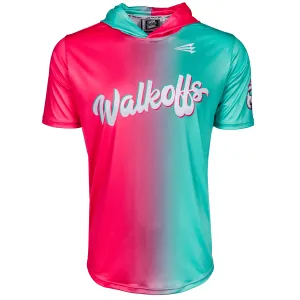 Watermelon Walkoffs Baseball Pro Premier Short Sleeve Hoodie