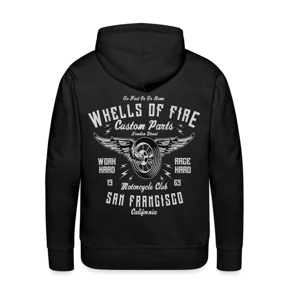 Wheels of Fire MC Men's Premium Cotton Hoodie