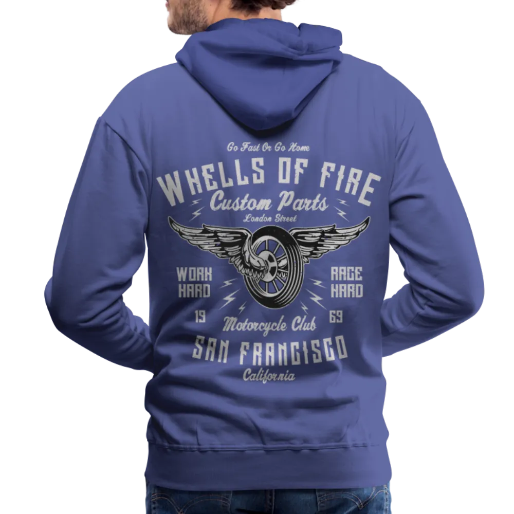 Wheels of Fire MC Men's Premium Cotton Hoodie