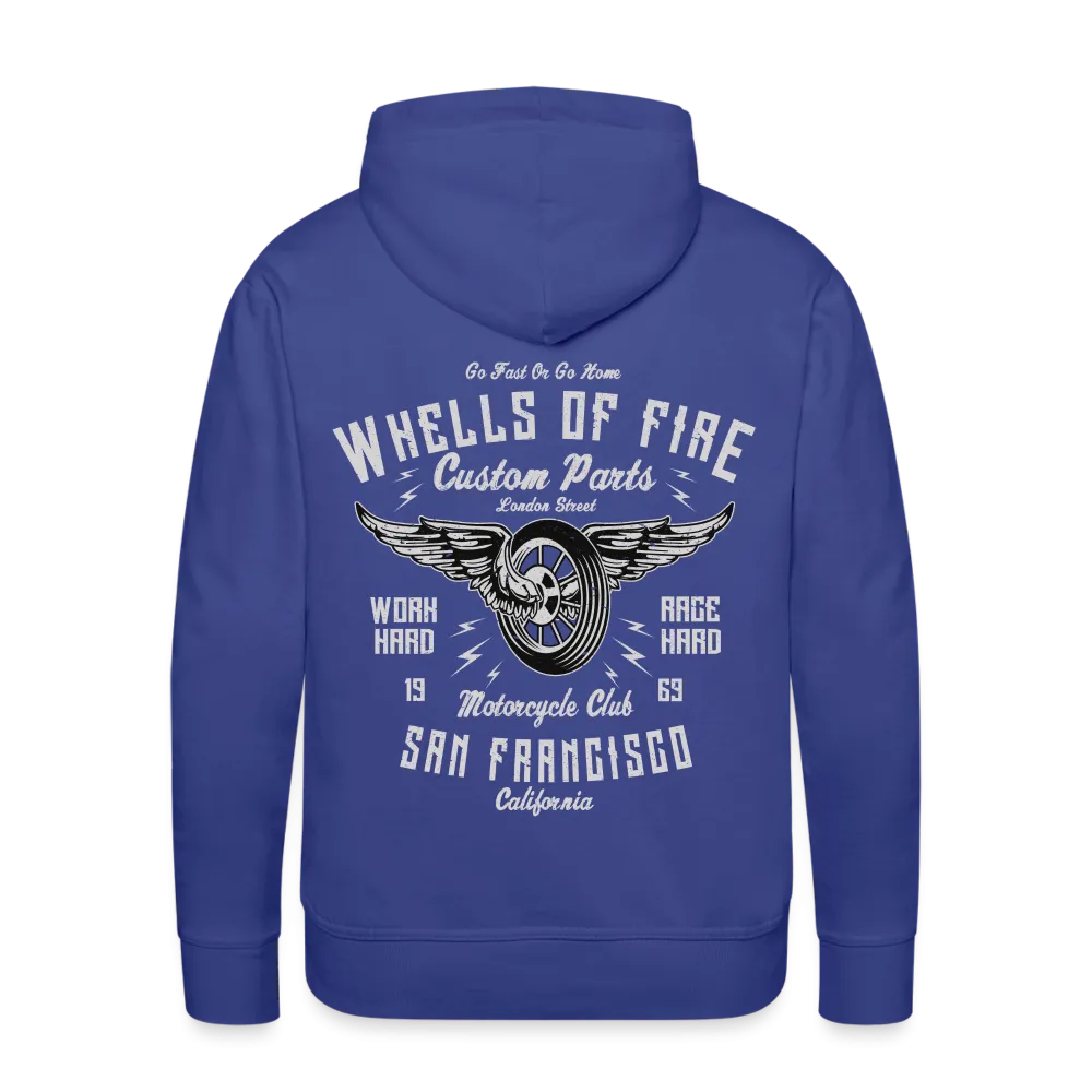 Wheels of Fire MC Men's Premium Cotton Hoodie