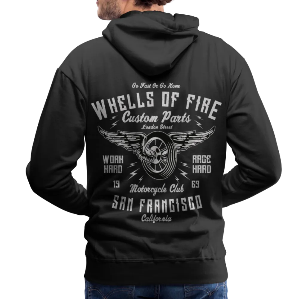Wheels of Fire MC Men's Premium Cotton Hoodie