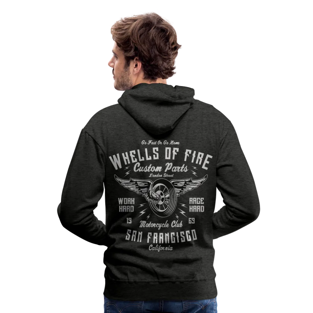 Wheels of Fire MC Men's Premium Cotton Hoodie