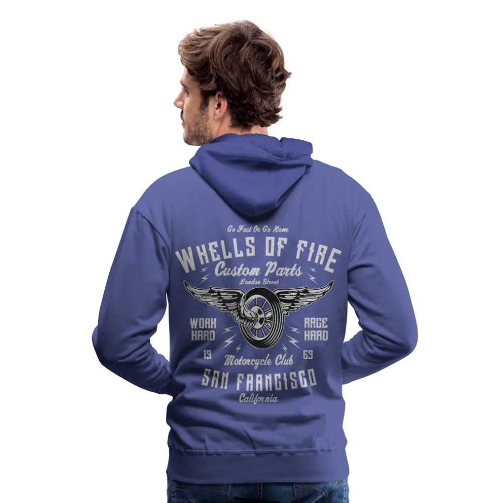 Wheels of Fire MC Men's Premium Cotton Hoodie