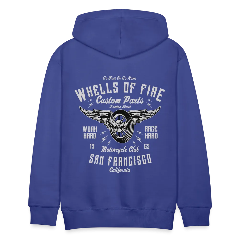 Wheels of Fire MC Men's Premium Cotton Hoodie