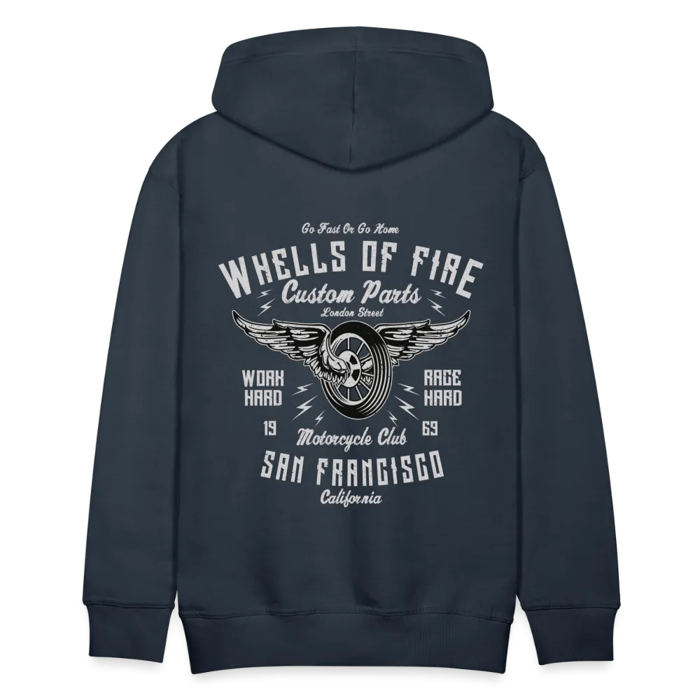 Wheels of Fire MC Men's Premium Cotton Hoodie