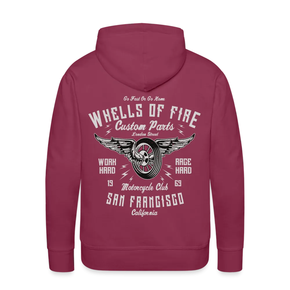 Wheels of Fire MC Men's Premium Cotton Hoodie
