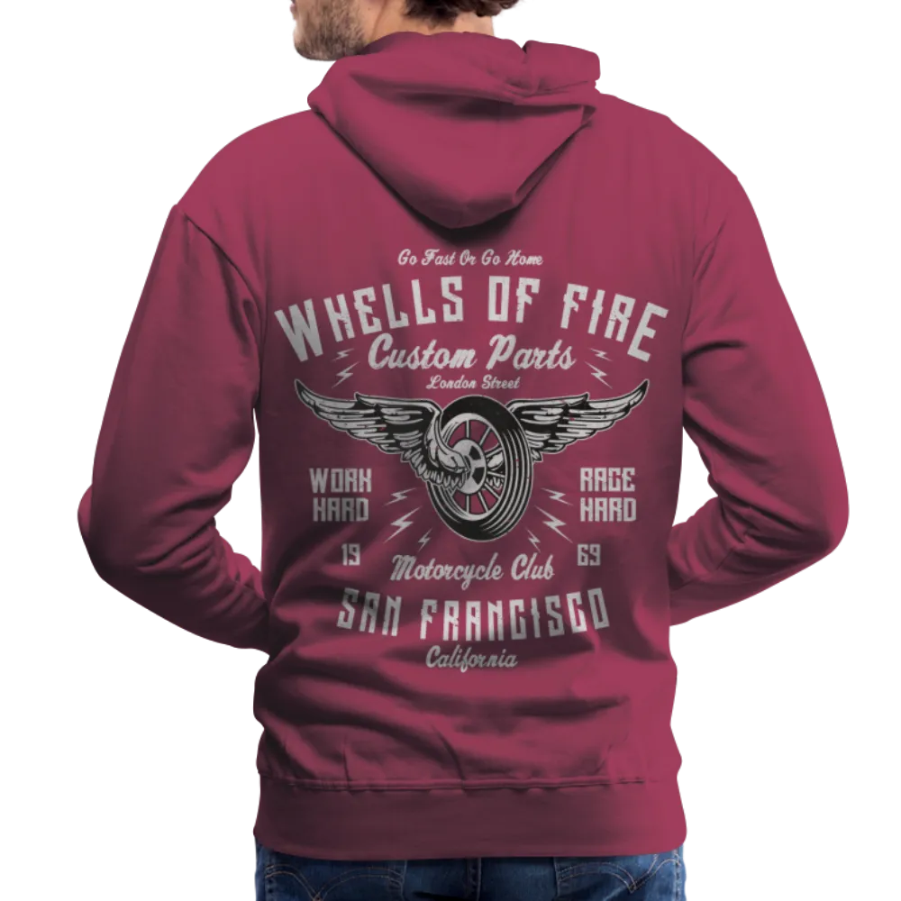 Wheels of Fire MC Men's Premium Cotton Hoodie