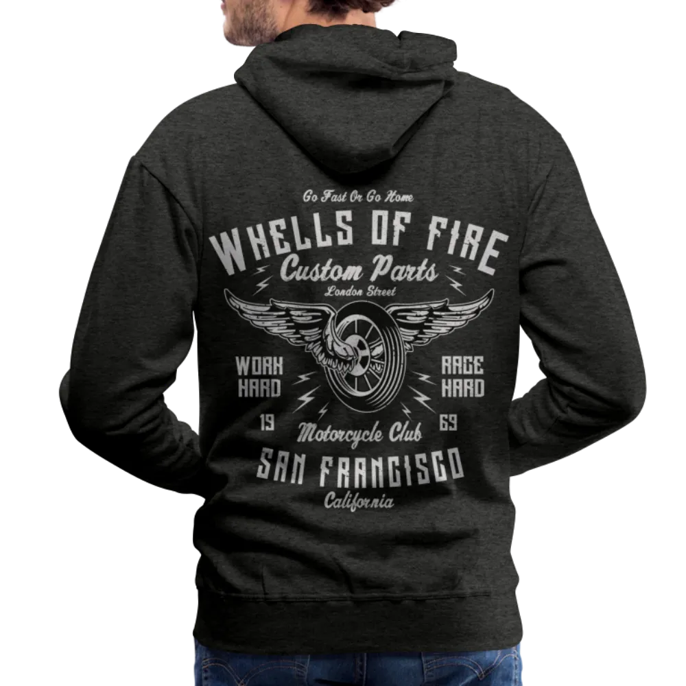 Wheels of Fire MC Men's Premium Cotton Hoodie