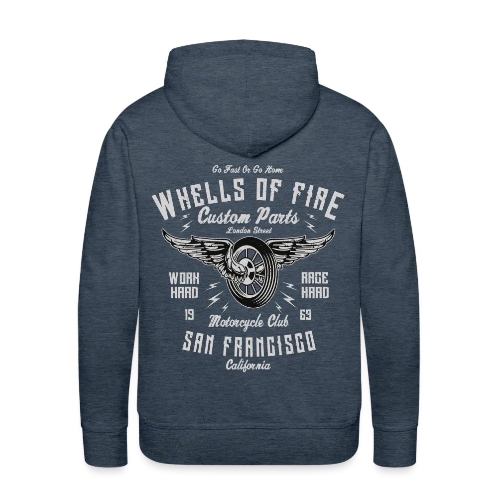 Wheels of Fire MC Men's Premium Cotton Hoodie