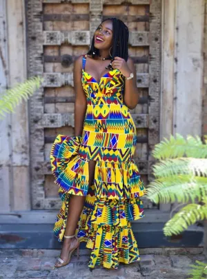 Wholesale African Print Dress Jamila | Box of 10 Ankara Dresses