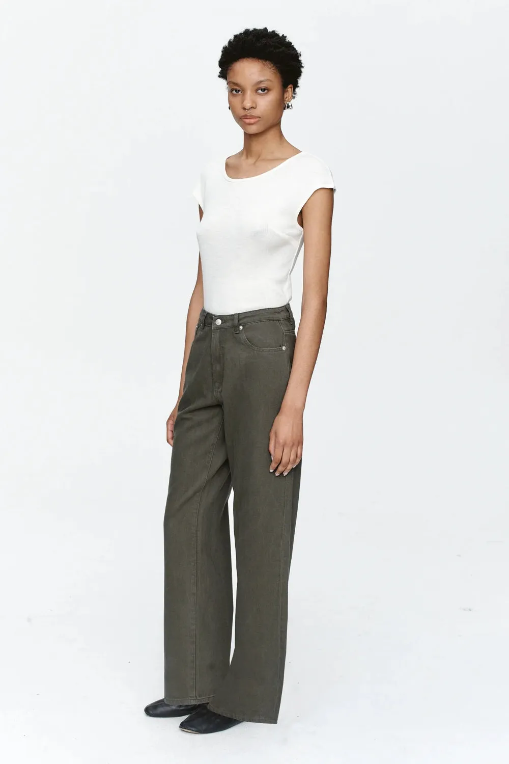 Wide Leg Jean Rosemary