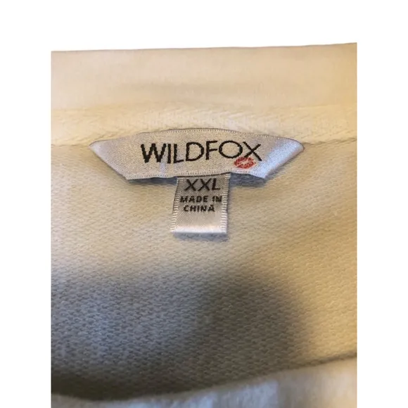 Wildfox White Multi Heart Print Pajama Set XXL