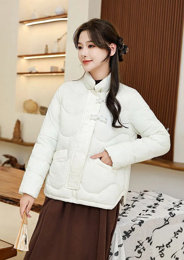 Windproof Quilted Puffer Jacket for Stylish Women