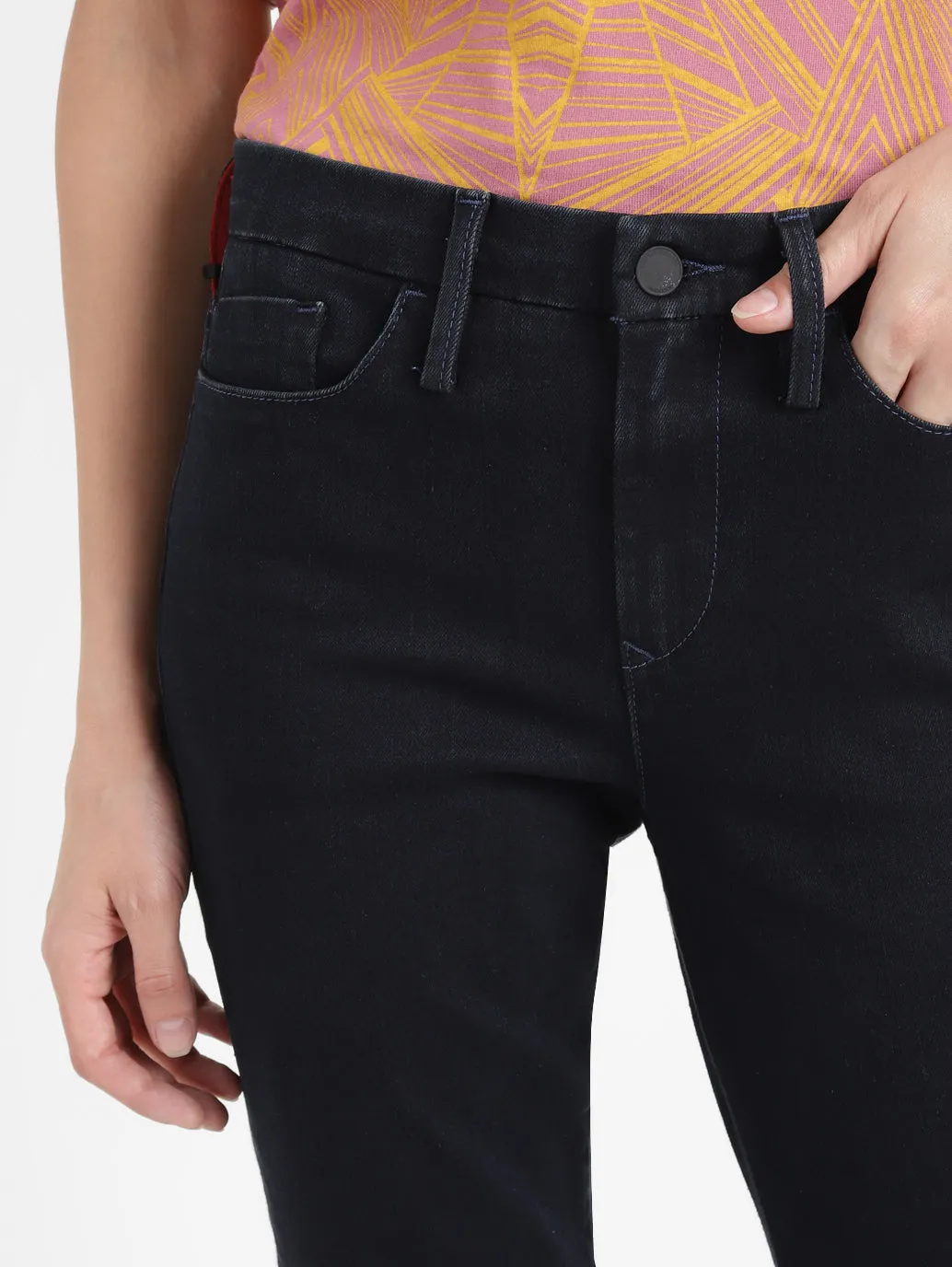 Women's 311 Black Skinny Fit Mid Rise Jeans