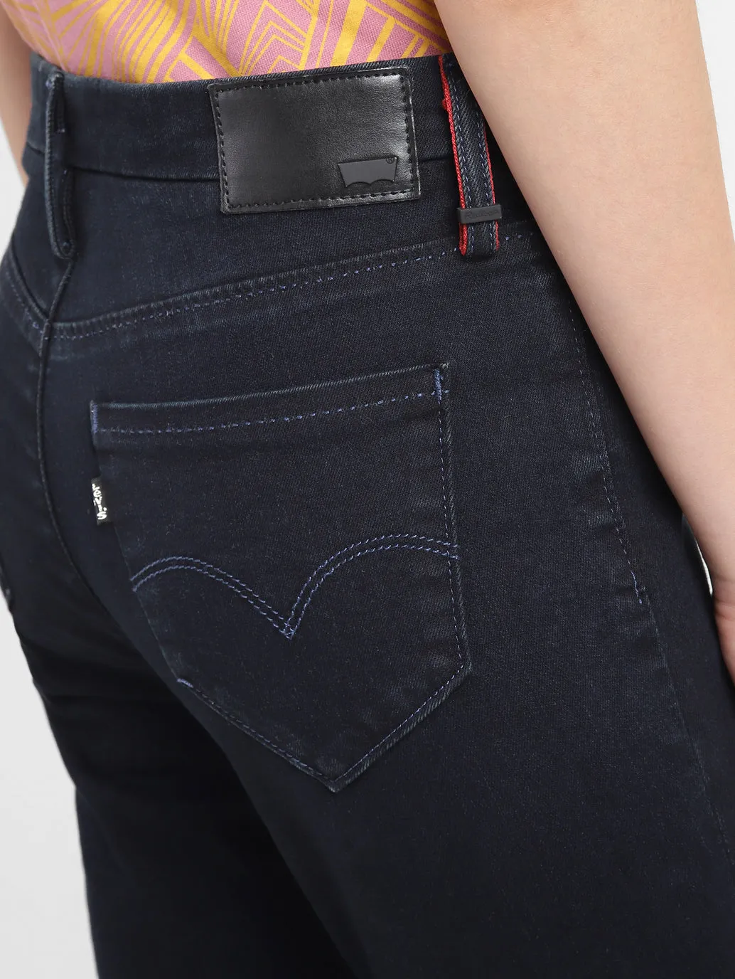 Women's 311 Black Skinny Fit Mid Rise Jeans