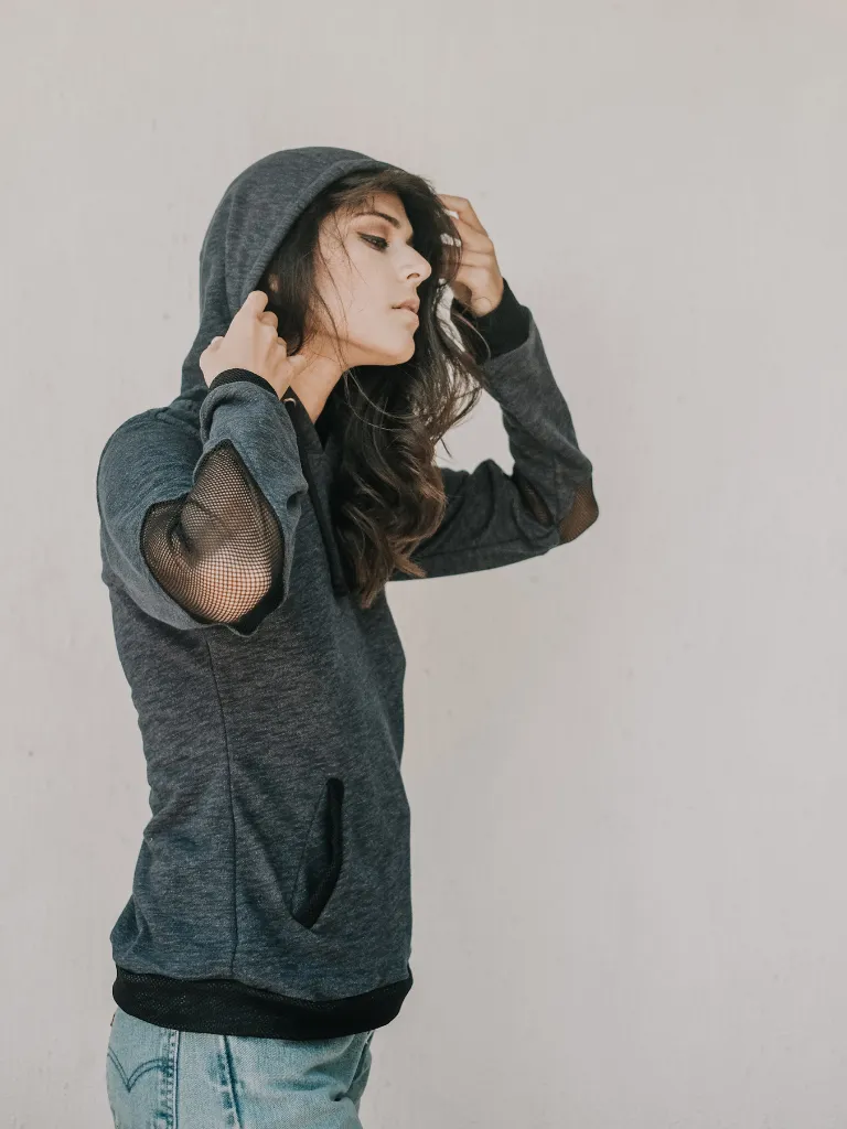 Women's Diamond Elbow Hoodie
