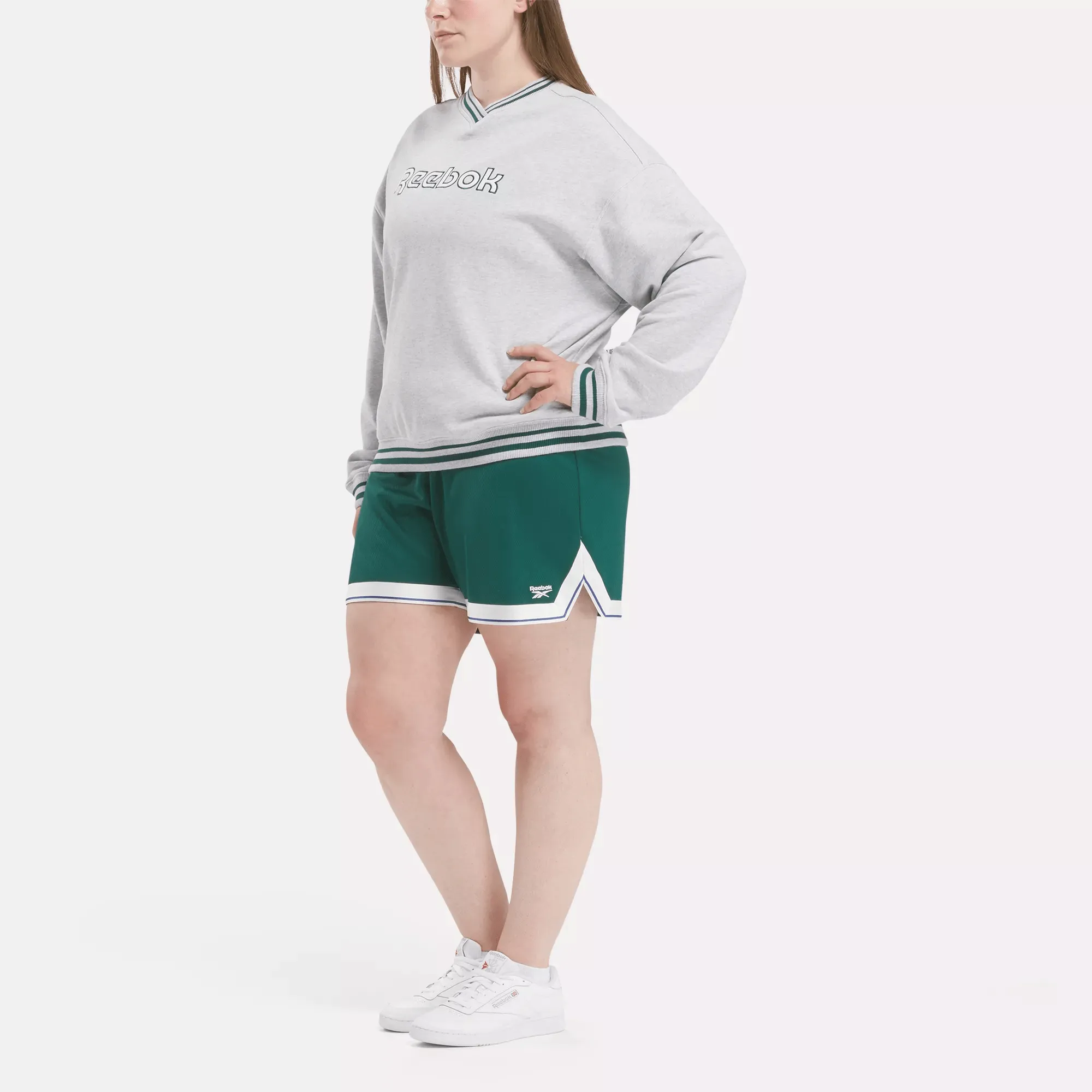 Women's Doubleknit Mesh Shorts (Plus Size)