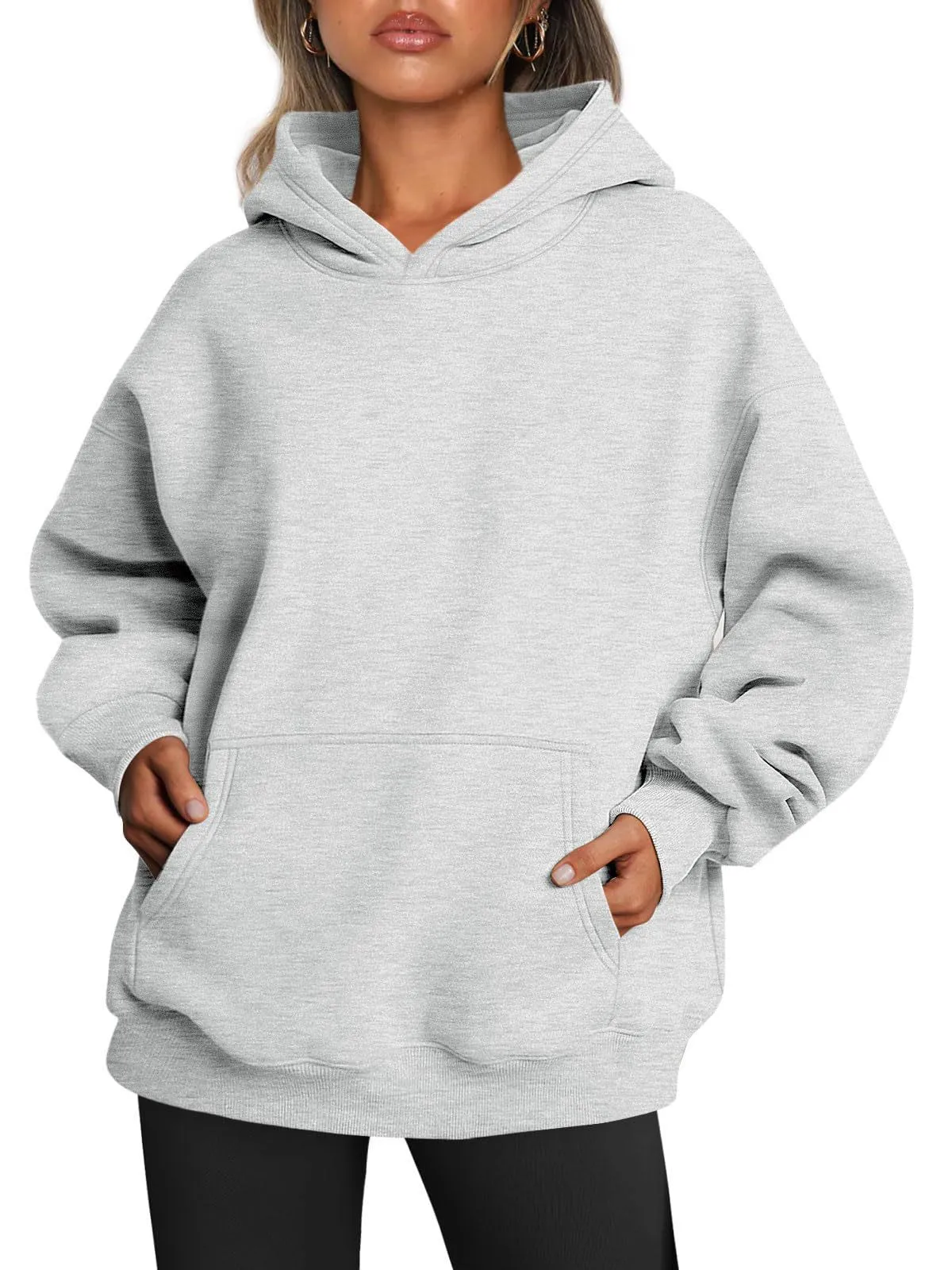 Women's Oversized Hoodies Fleece Loose Sweatshirts With Pocket Long Sleeve Pullover