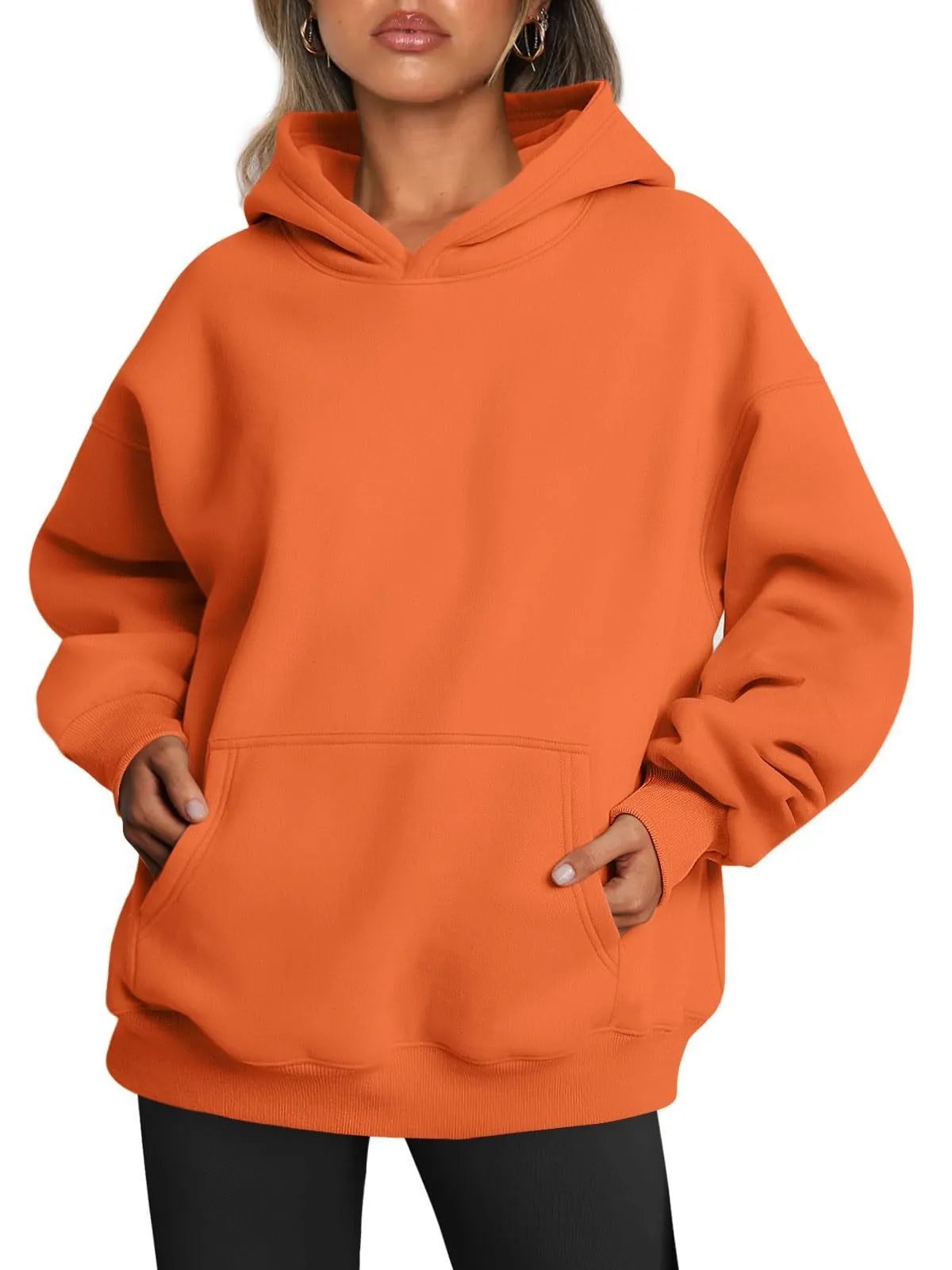 Women's Oversized Hoodies Fleece Loose Sweatshirts With Pocket Long Sleeve Pullover