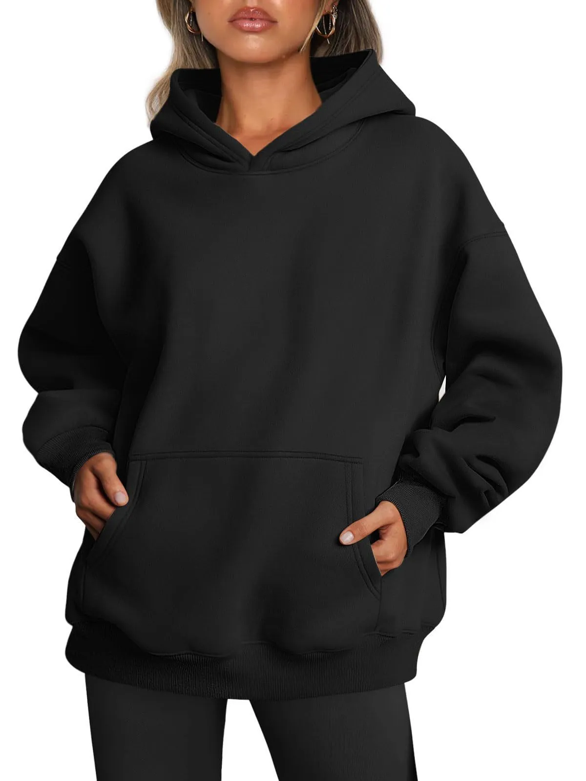Women's Oversized Hoodies Fleece Loose Sweatshirts With Pocket Long Sleeve Pullover
