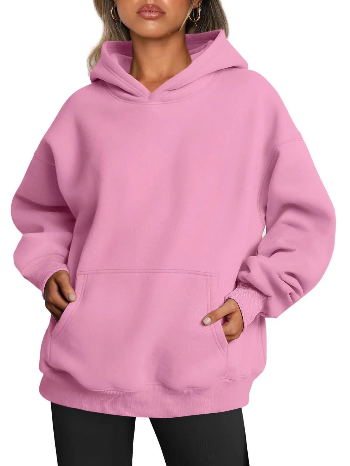 Women's Oversized Hoodies Fleece Loose Sweatshirts With Pocket Long Sleeve Pullover