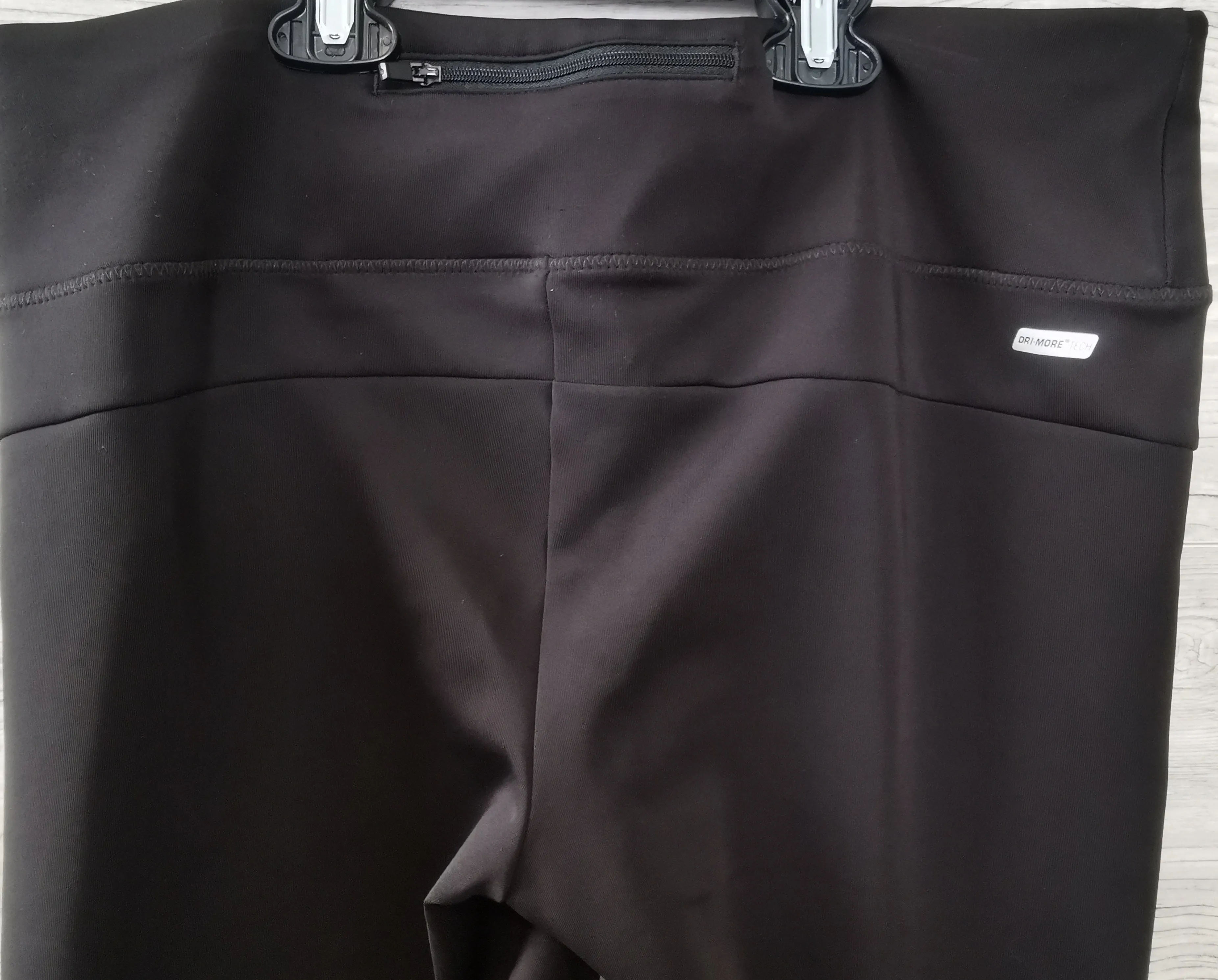 WOMENS SIZE LARGE - Athletic Works, Black Yoga Pants EUC B18