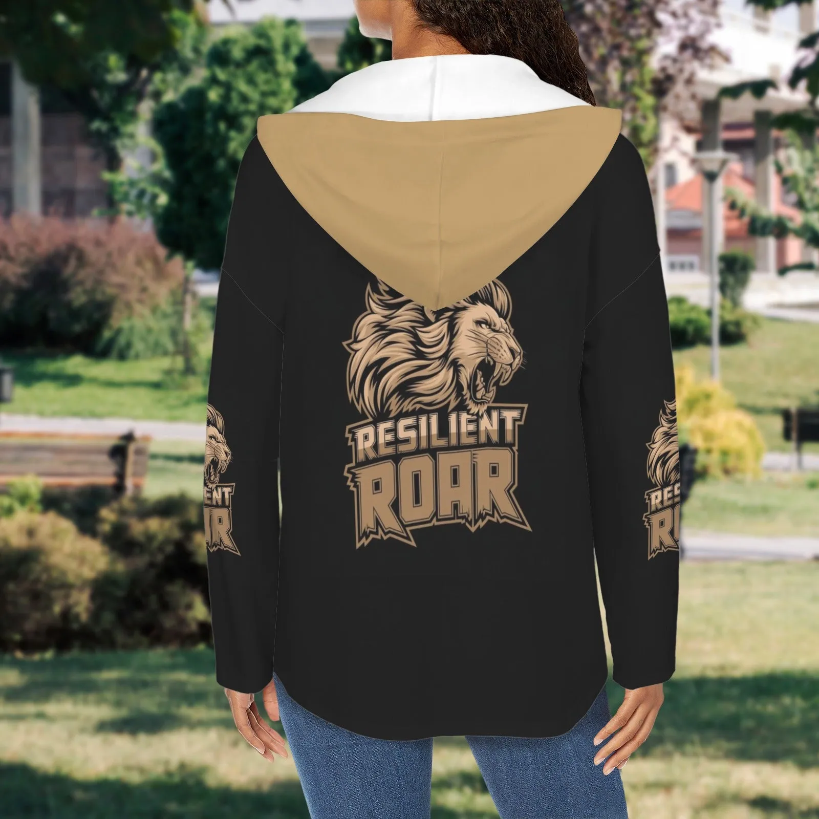 Women's V Neck Long Sleeve Drawstring Pocket Pullover Hoodies