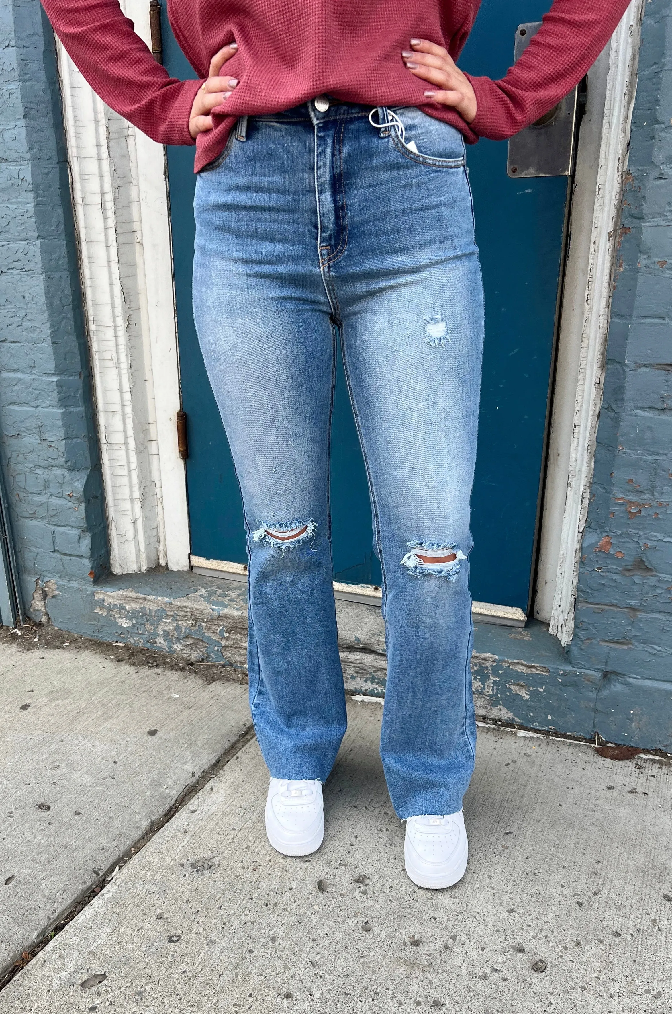 Write Your Story Well High Rise Jeans