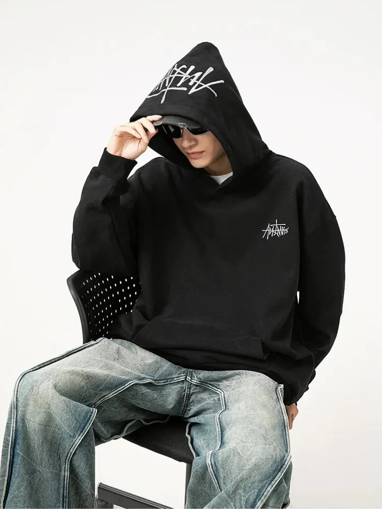 Y2K Embroidered Hoodie