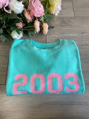 Year Adults Sweatshirt or Hoodie