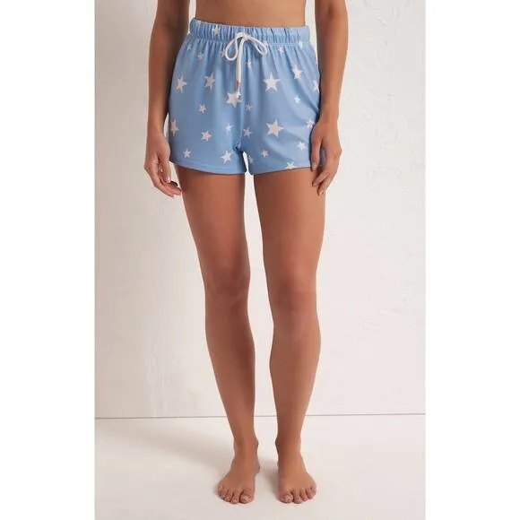 Z Supply Seeing Stars Short - Blue Jay NWT S M L