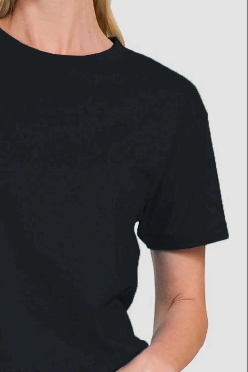 Zenana Round Neck Short Sleeve Cropped T-Shirt for Women