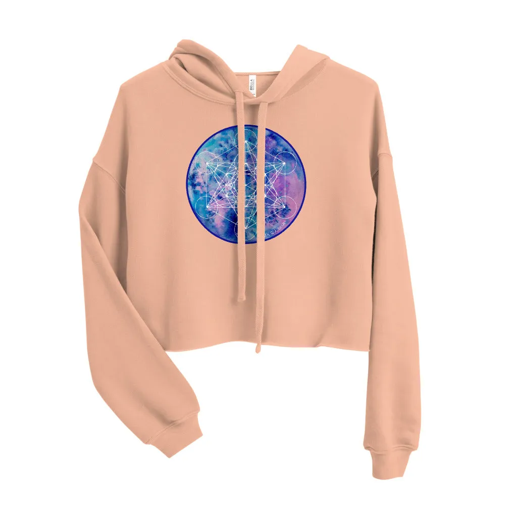 Zenetae Metatron Cropped Hoodie