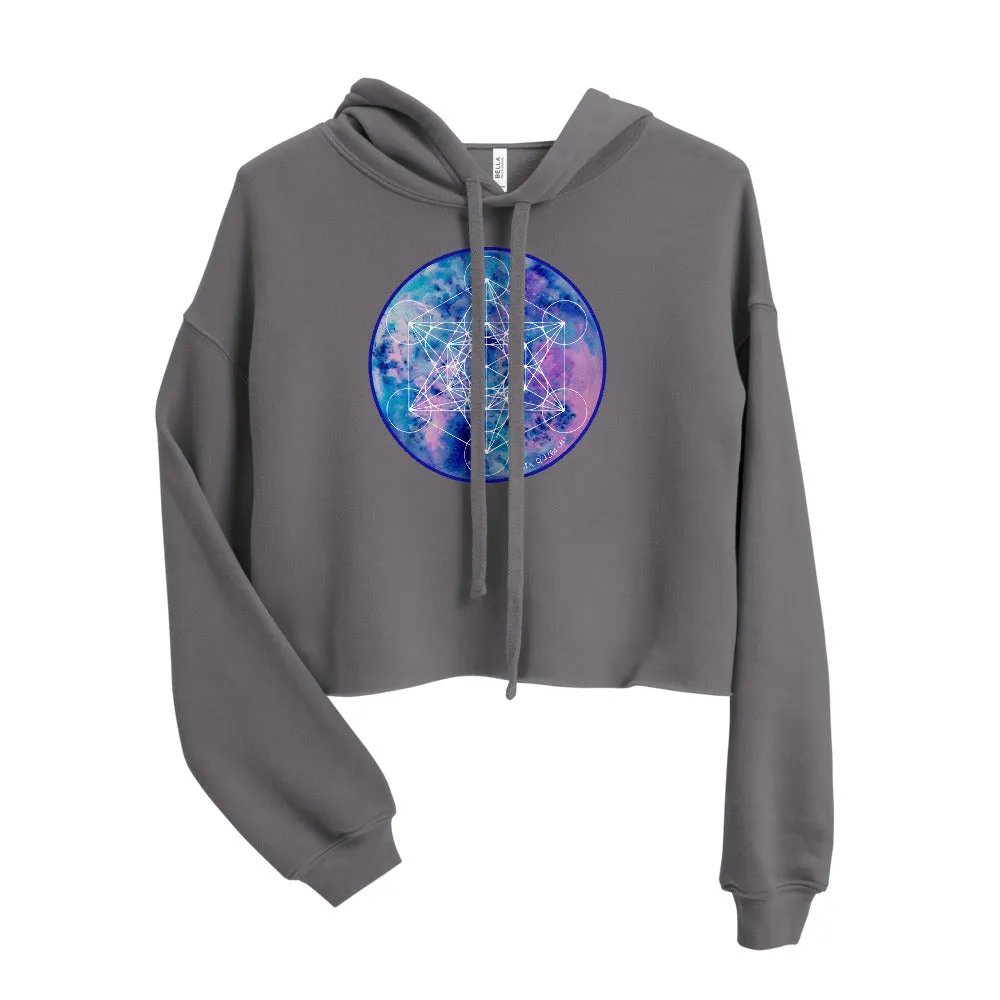 Zenetae Metatron Cropped Hoodie