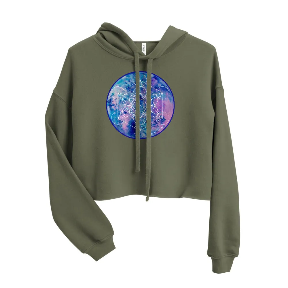 Zenetae Metatron Cropped Hoodie