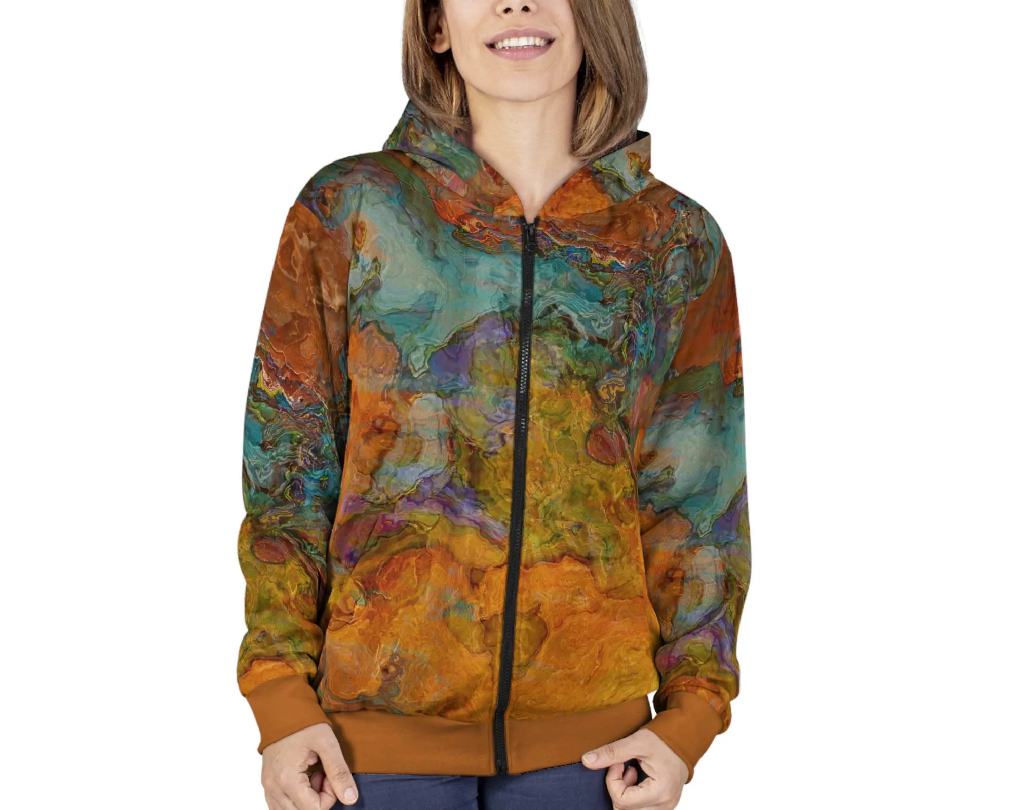 Zip Hoodie, High Desert