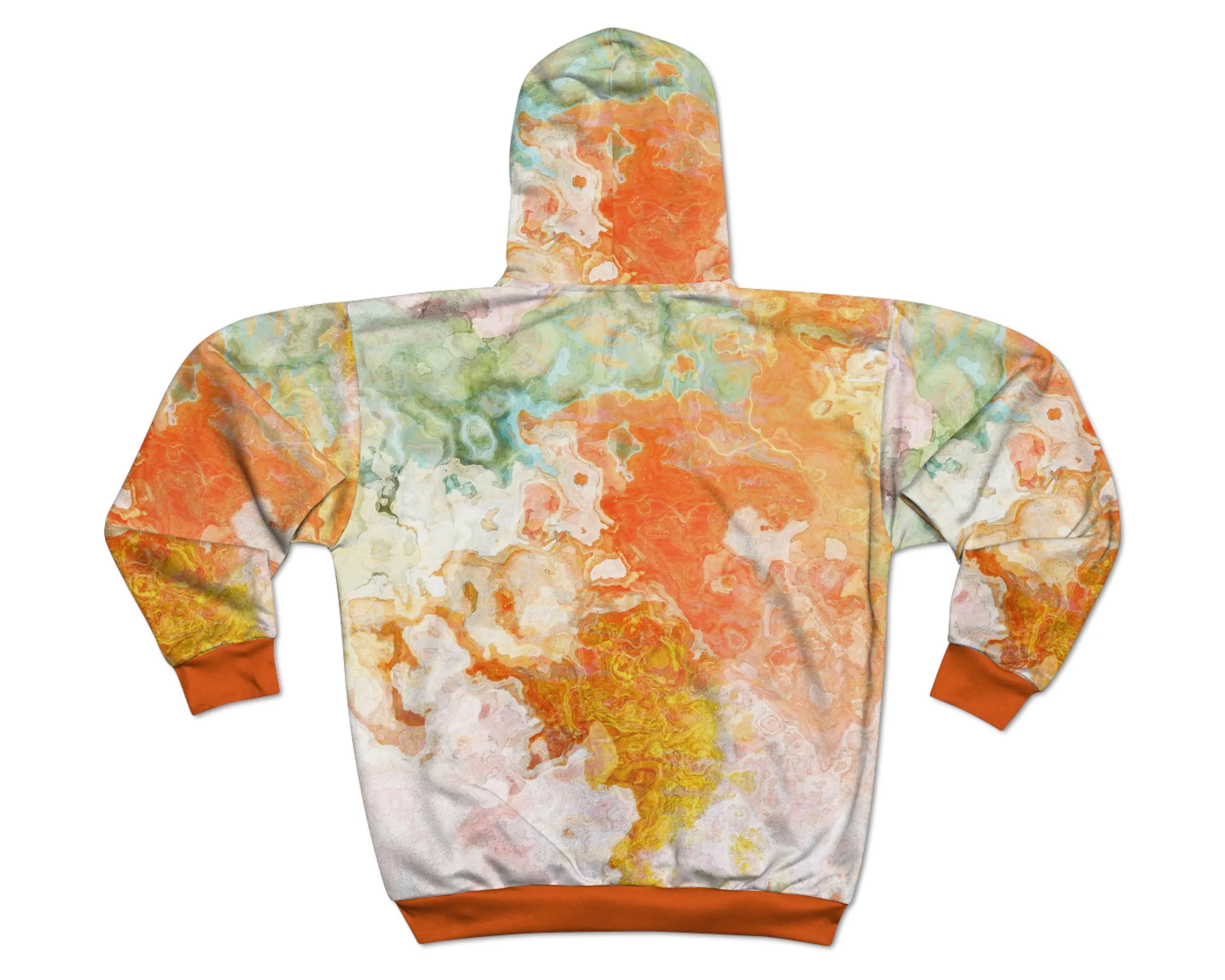 Zip Hoodie, Peony